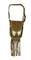 Genuine Leather Hair-On Hide Trim Fringed Crossbody Bag Small